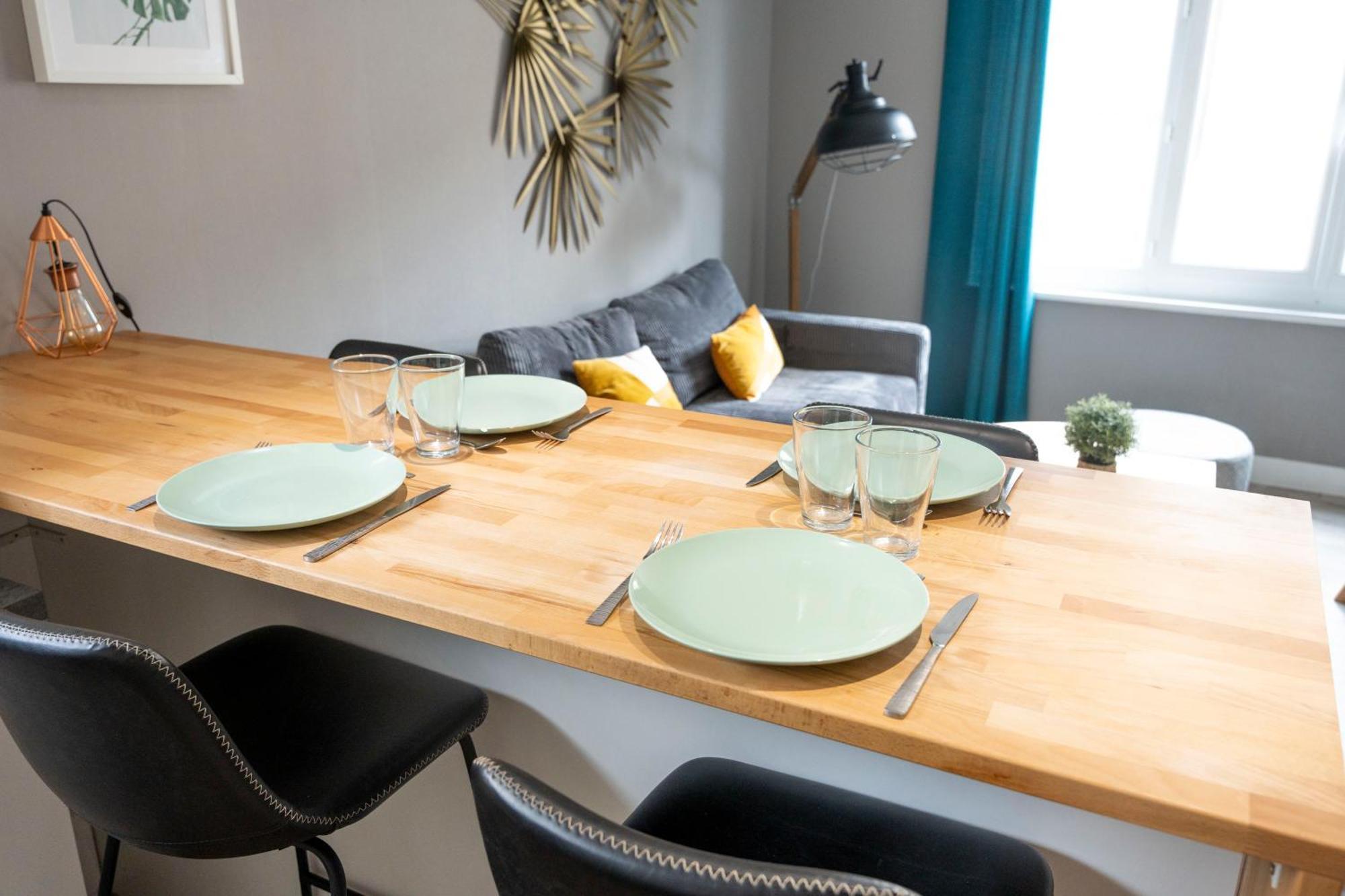 Charmant Appartement 4 Personnes En Centre-Ville Caen Zewnętrze zdjęcie